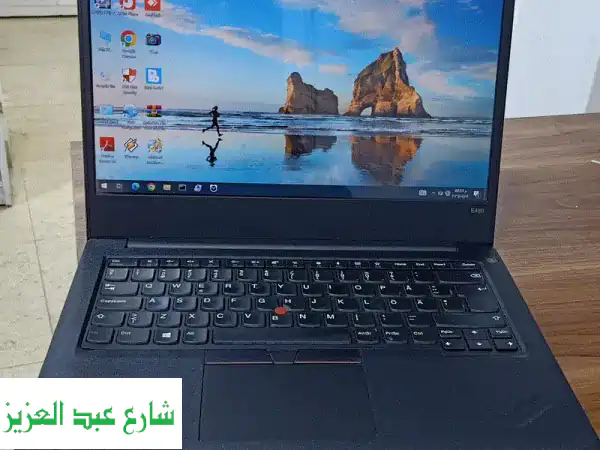 Lenovo thinkpad E480u002 Fcore i7u002 FRadeon vega 2 GBu002 Fالجيل الثامن
