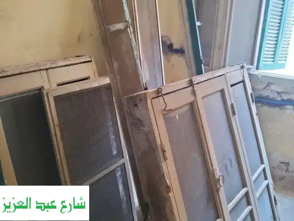 متاح أبواب وشبابيك بالحلقان كاملين  فوق فوق 19 حته