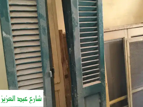 متاح أبواب وشبابيك بالحلقان كاملين  فوق فوق 19 حته