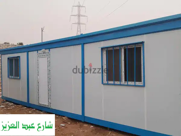 كرفان أحلامك 3*9: غرفتين، حمام، مكتب - جديد، مجهز...