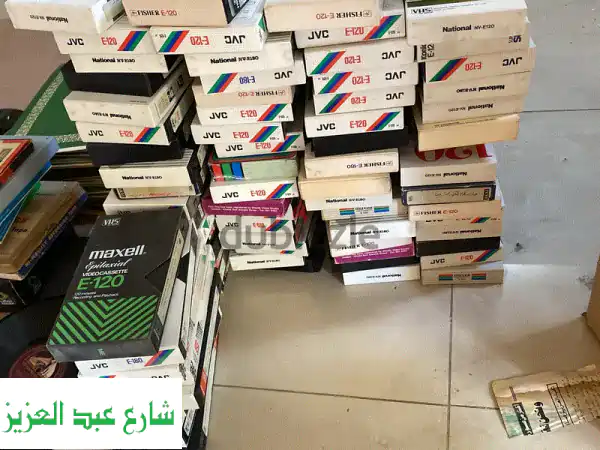 شرايط فيديو أصلية ونادرة | استرجع ذكرياتك الثمينة مع جهاز الفيديو والتليفزيون