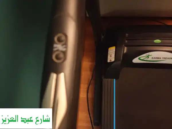 فرصة لا تعوض! مشاية كهربائية AC KARMA Treadmill (كالجديدة تماماً) – موتور 3.5 حصان AC تشغيل متواصل 8 ساعات وأوزان 170 كجم