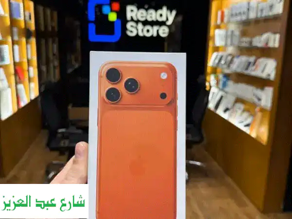 فرصة العمر: iPhone 17 Pro Max 256GB Esim جديد متبرشم | وفر...