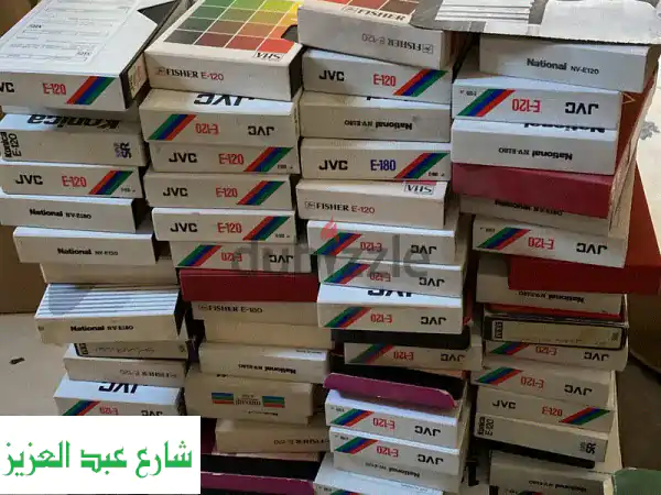 شرايط فيديو أصلية ونادرة | استرجع ذكرياتك الثمينة...