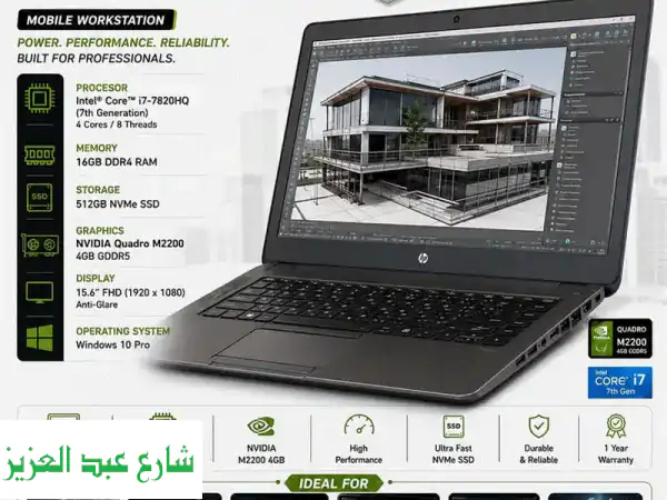 HP ZBOOK 15G4: وركستيشن الأحلام! لابتوب احترافي...