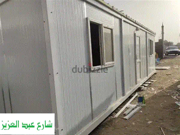كرفان للبيع  متوفر جميع المقاسات  كرفان ٦ م بحمام للبيع