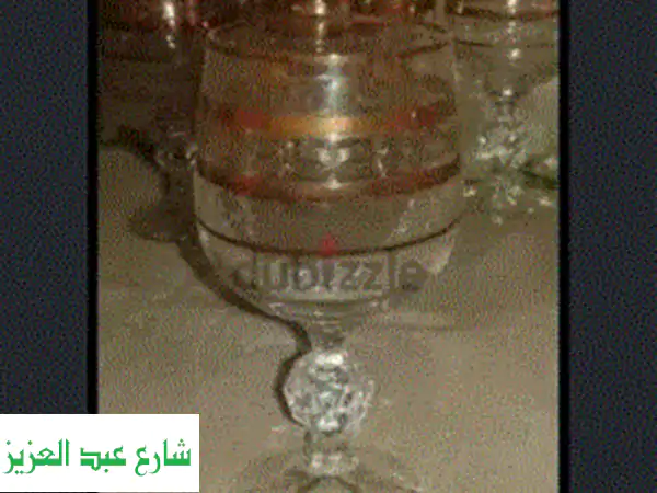 دورق مياه كريستال نقى بوهيمى