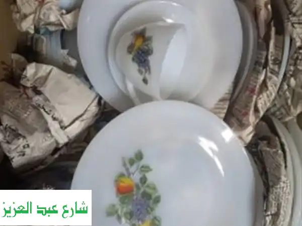 طقم اركوبال فرنسى اصلى فواكه ٥٥ قطعة 6000 ج