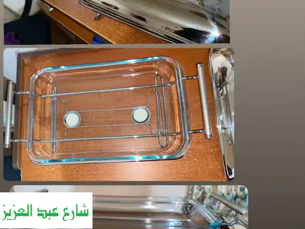 حافظة طعام مستطيلة للتسخين – 3 لتر
