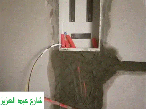 كهربائي منازل بافضل سعرفى حدايق اكتوبر  كهربائى تأسيس وتشطيب وصيانة
