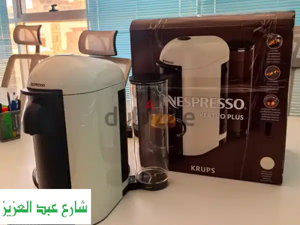 Nespresso vertuo plus capsules *ماكينة اسبريسو *قابل للتفاوض*