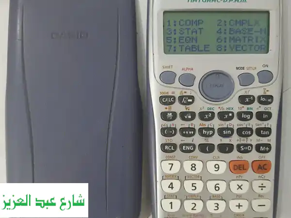 آلة حاسبة علمية كاسيو Casio fx570 ES PLUS أصلية بحالة ممتازة