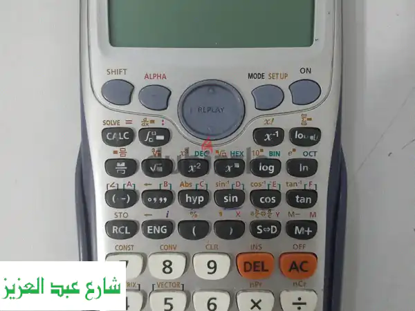 آلة حاسبة علمية كاسيو Casio fx570 ES PLUS أصلية بحالة ممتازة
