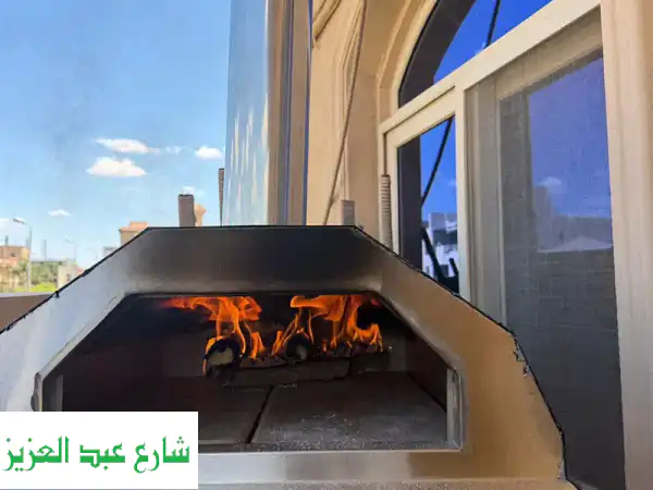 Woodfired pizza oven فرن بيتزا يعمل بالحطب