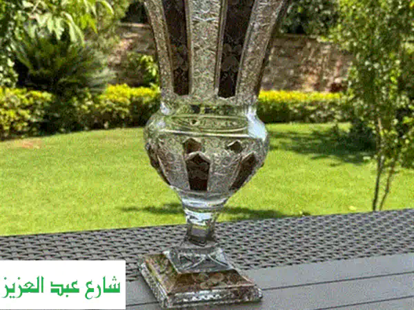 مزهرية راقية جديدة بالكرتون بوهيمي أصلي تشيكي
