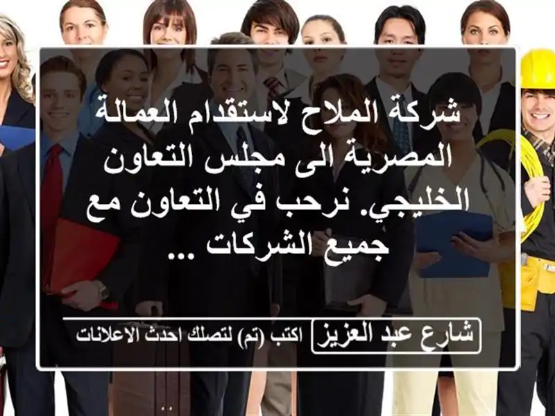شركة الملاح لاستقدام العمالة المصرية الى مجلس...