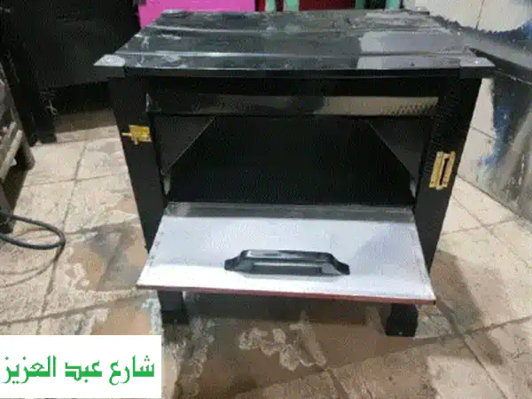 فرن خبيز عمولة من مصنع مكة صاج مجلفن مدهون الكتروستاتيك صاج 6 من عشرة مللي وبلاطة 3 ونصف مللي ...